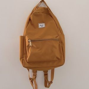 harvest gold herschel backpack